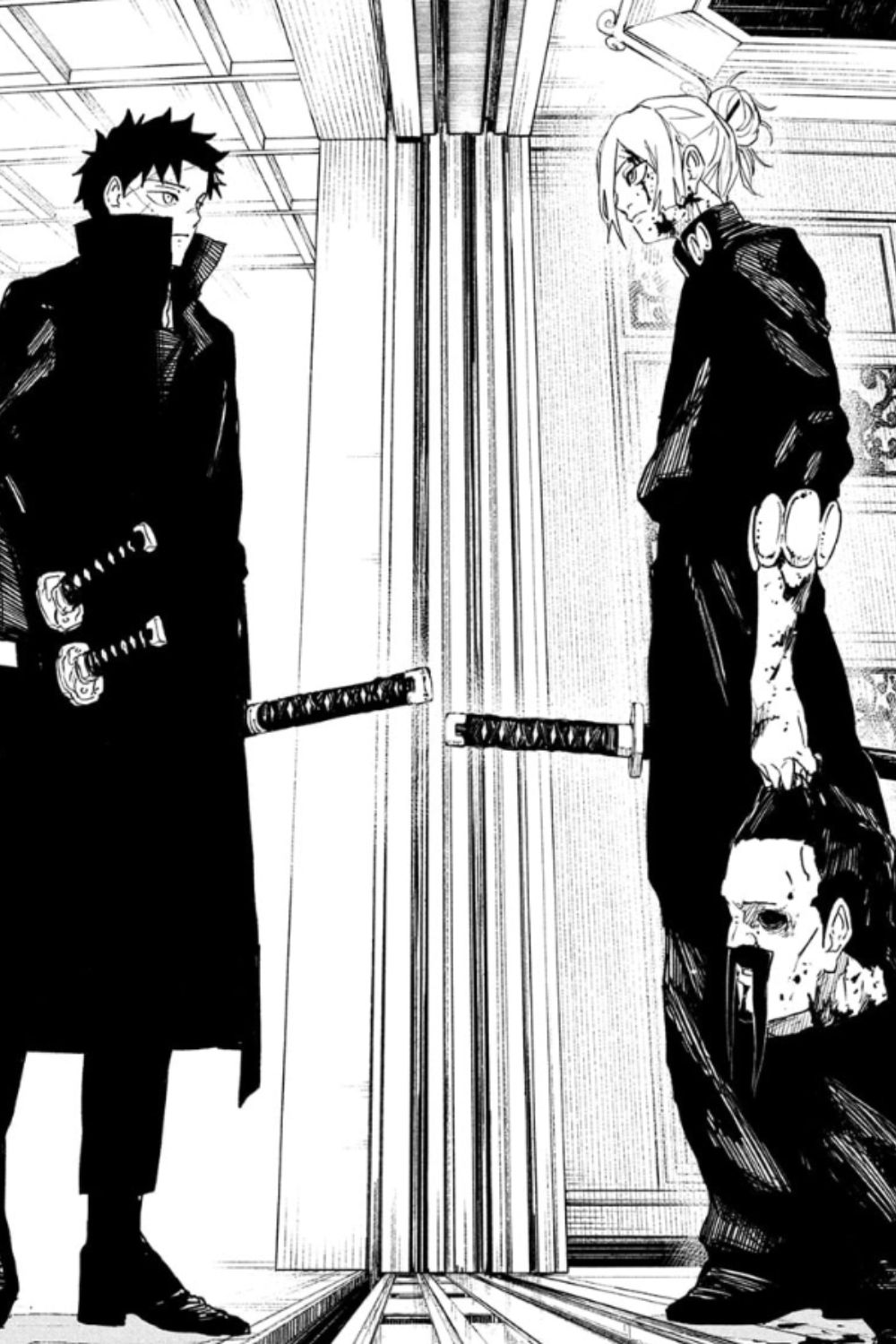 Chihiro vs Hiruhiko Kagurabachi chapter 67
