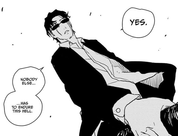Samura says he is ready to endure it all: Kagurabachi chapter 58